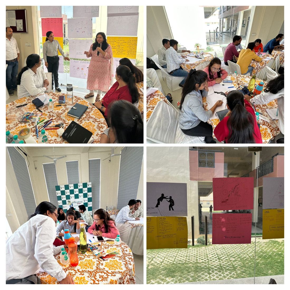 Building High-Performing Teams workshop collage