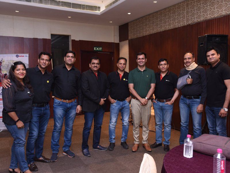Sales manager training session