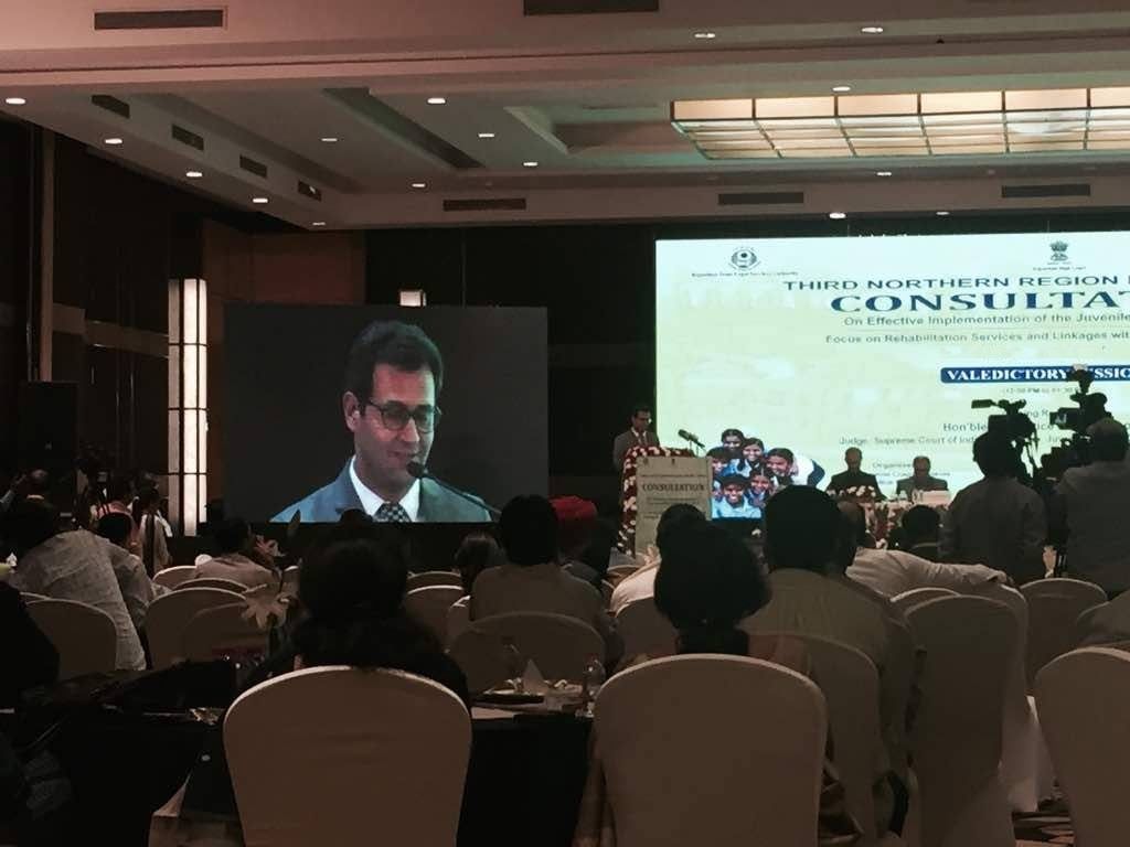 Speaking at a government and judiciary leadership consultation