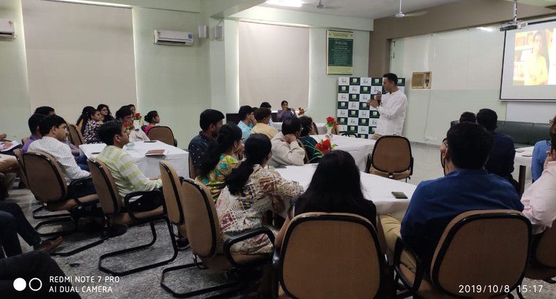 Ybiance session at Dr. B Lal Institute