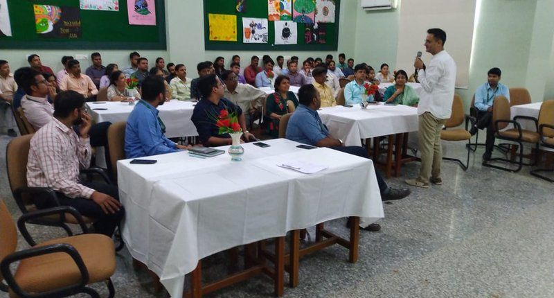 Ybiance session at Dr. B Lal Institute