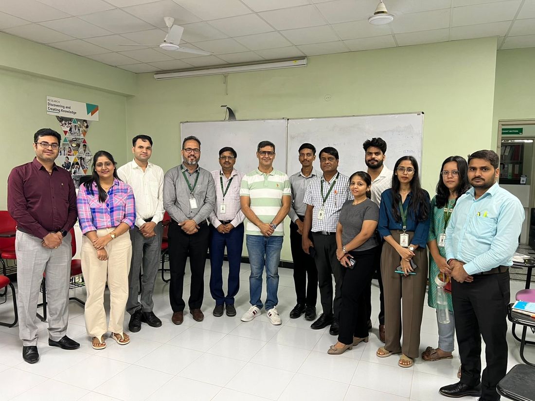Ybiance team with Dr. B Lal Institute of Bio Technology staff and participants